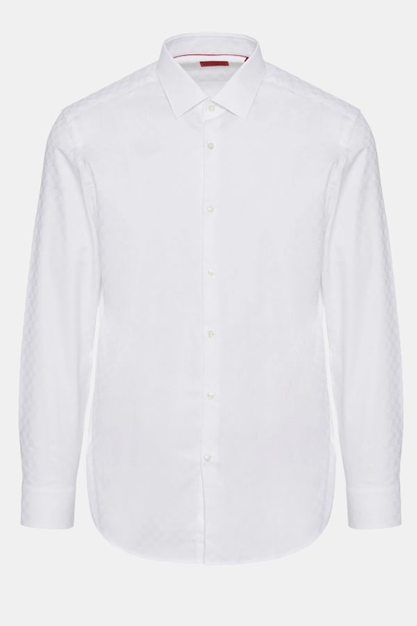 ΑΝΔΡΙΚΟ ΠΟΥΚΑΜΙΣΟ HUGO - 199 ΛΕΥΚΟ